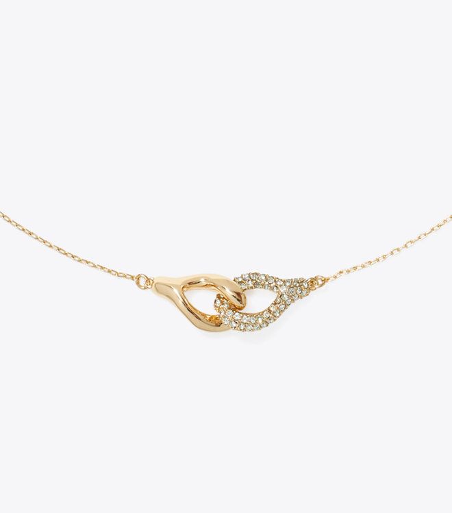 Tory Burch - Dây chuyền Interlocking Wishbone