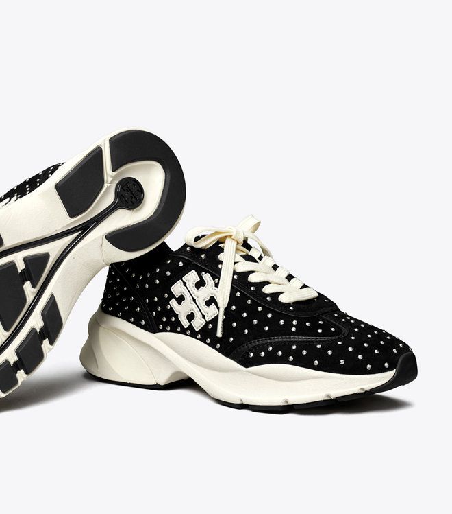 Tory Burch - Giày Good Luck Stud Trainer