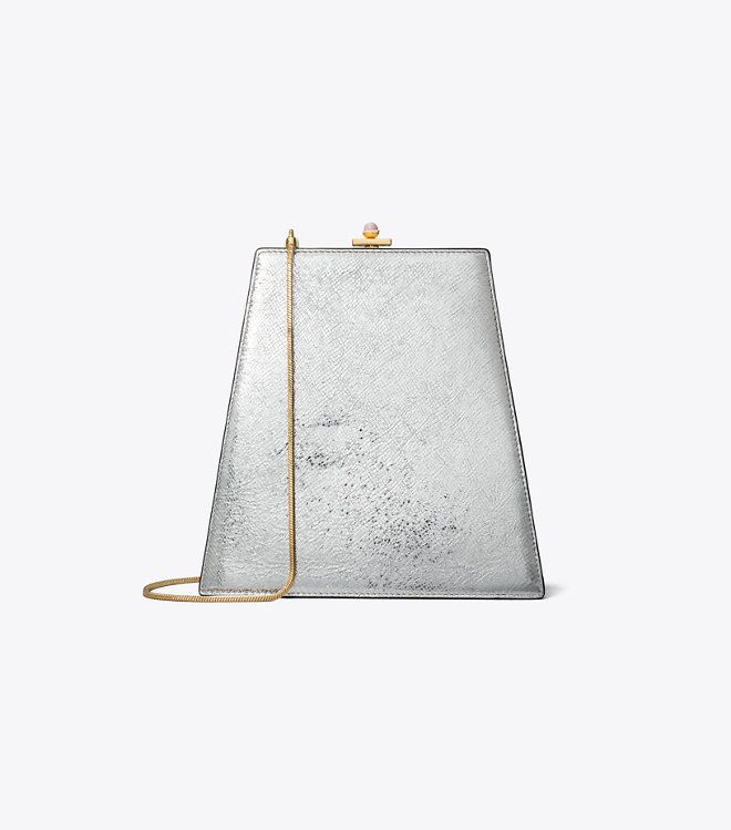 Tory Burch - Túi Crushed Metallic Mini Bag