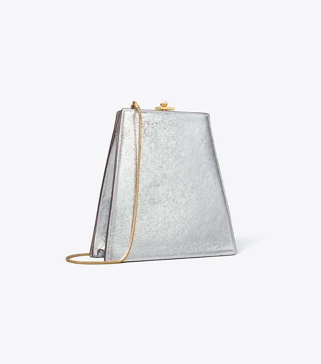 Tory Burch - Túi Crushed Metallic Mini Bag