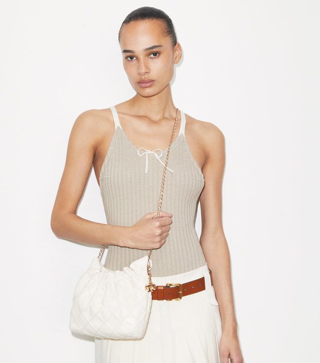 Tory Burch - Túi dây rút Fleming mini