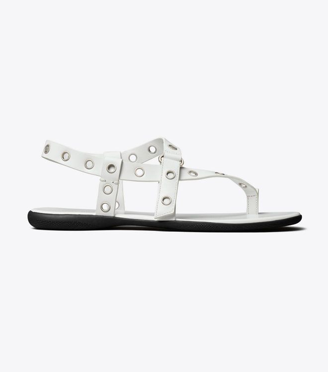 Tory Burch - Giày Eyelet Toe Ring Sandal
