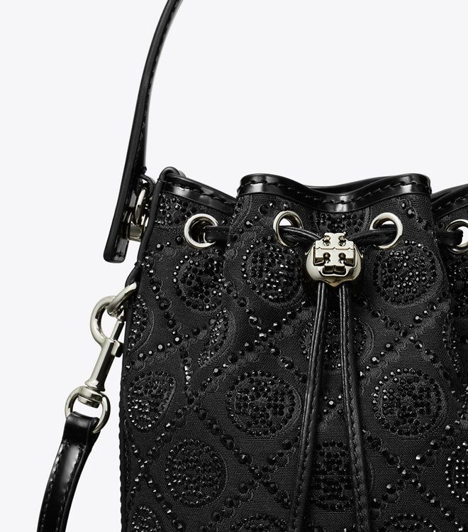 Tory Burch - Túi T Monogram Hotfix Mini Bucket Bag