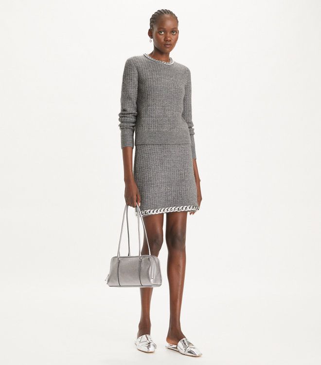 Tory Burch - Áo Chain Crewneck Pullover