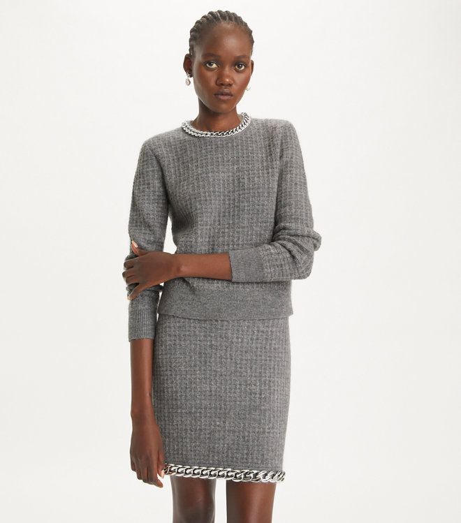 Tory Burch - Áo Chain Crewneck Pullover