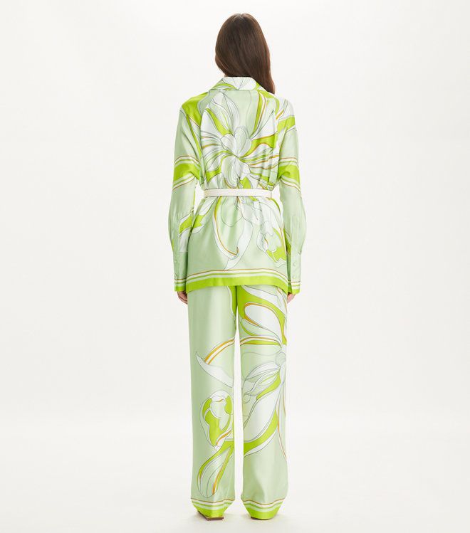 Tory Burch - Áo  Printed Silk Tunic