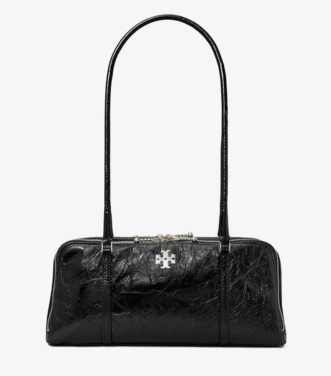 Tory Burch - Túi xách da Satchel Crinkle Marshmallow nhỏ