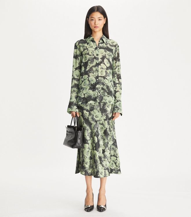 Tory Burch - Áo Printed Viscose Shirt