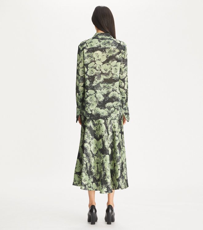 Tory Burch - Áo Printed Viscose Shirt