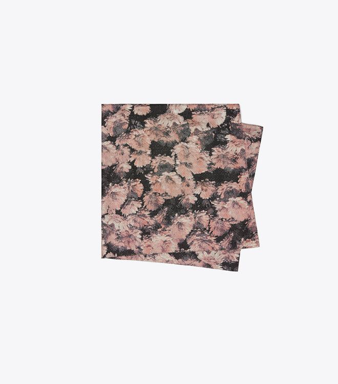 Tory Burch - Khăn Pixel Flower Silk Square Scarf