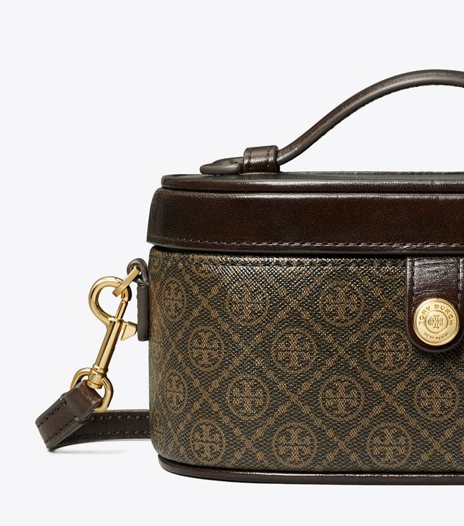 Tory Burch - Túi T Monogram Coated Canvas Vanity Case