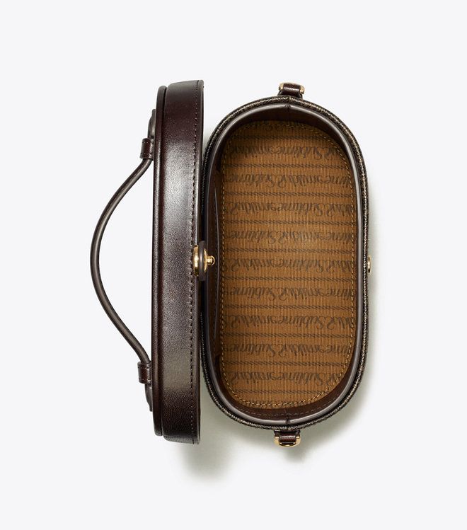 Tory Burch - Túi T Monogram Coated Canvas Vanity Case