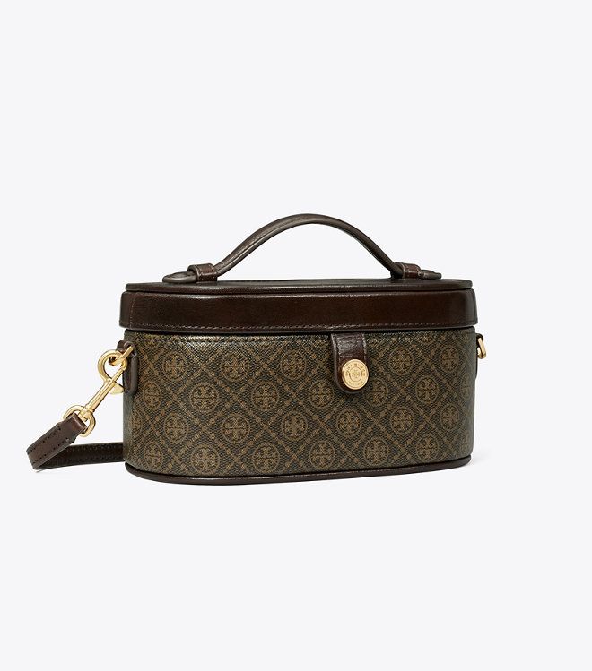 Tory Burch - Túi T Monogram Coated Canvas Vanity Case