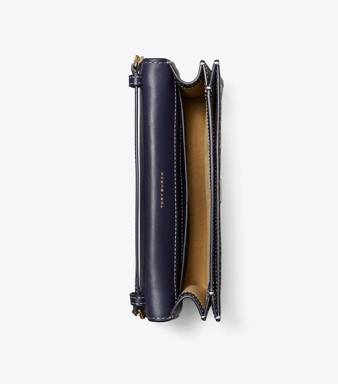 Tory Burch - Ví T Monogram Envelope Chain Wallet