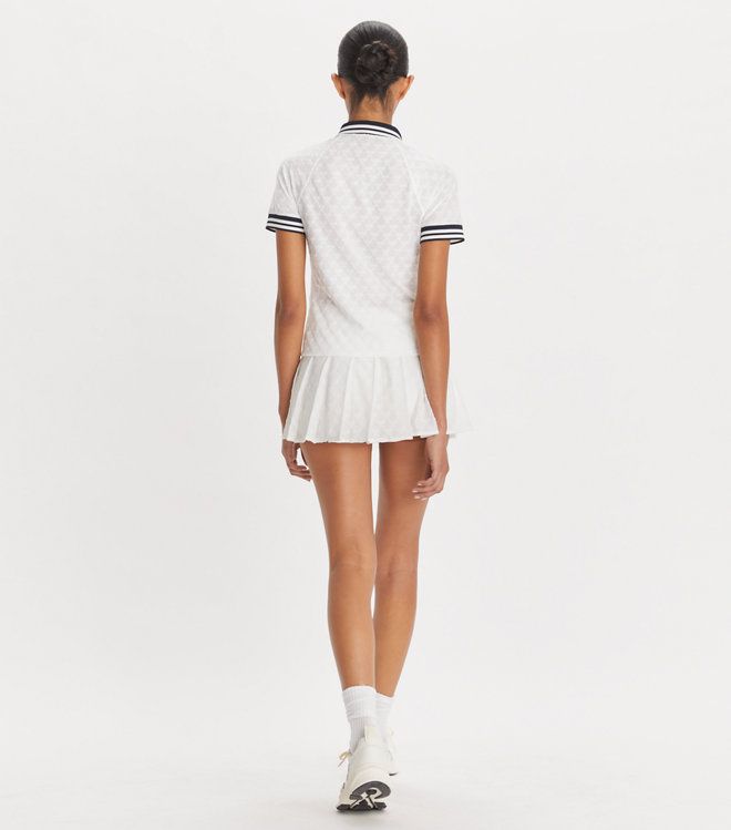 Tory Burch - Áo Terry Jacquard Polo