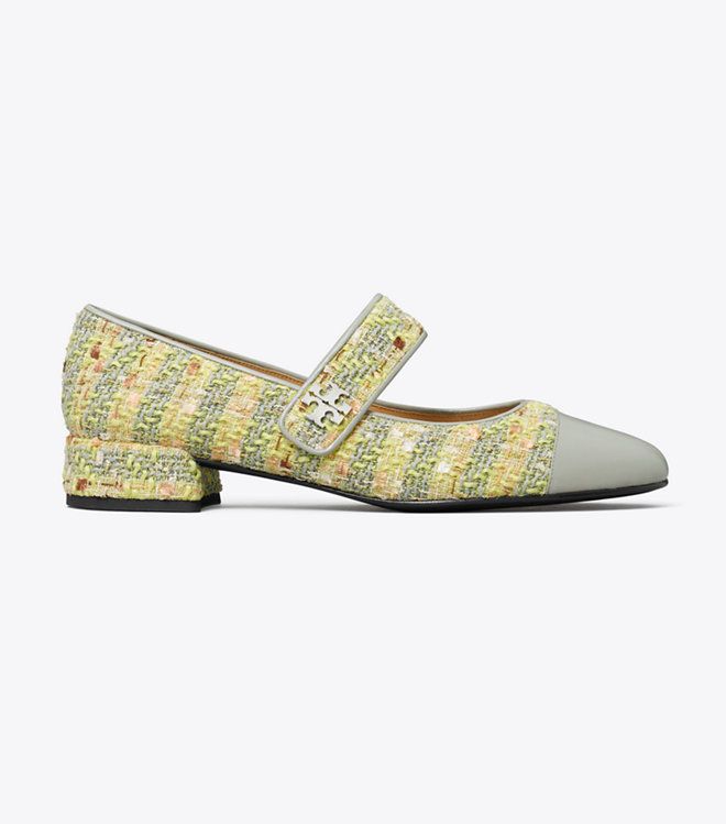 Tory Burch - Giày Cap-Toe Mary Jane Heel Ballet 25Mm