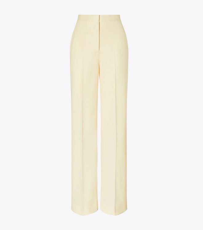Quần len Wide-Leg