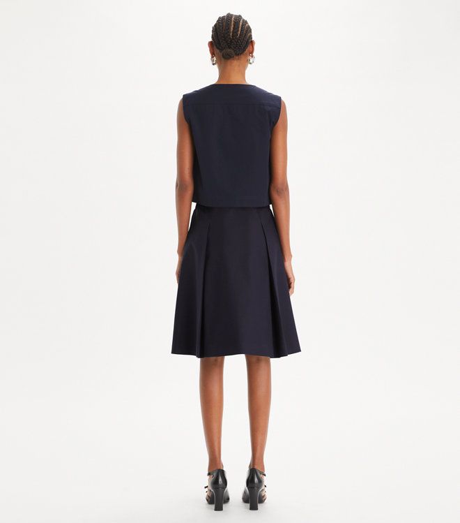 Chân Váy Pleated Twill Skirt
