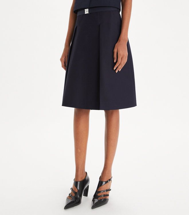 Chân Váy Pleated Twill Skirt