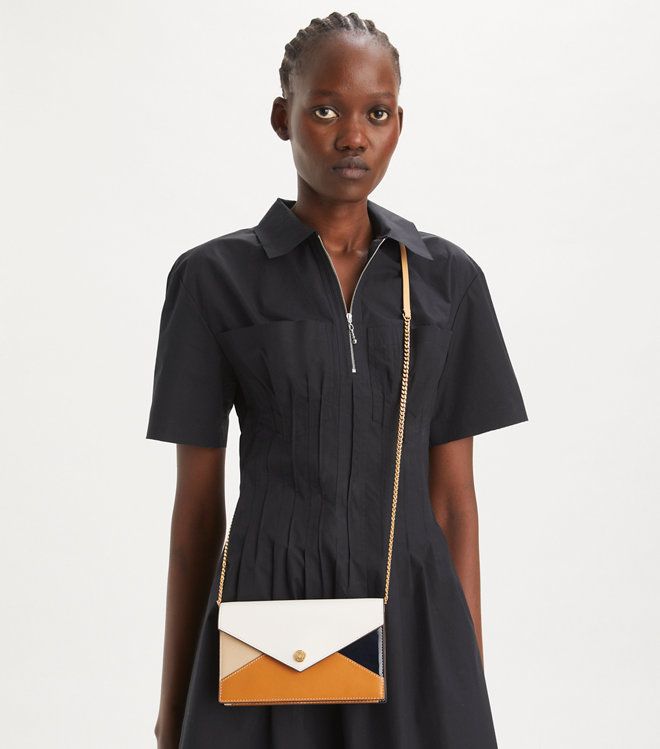 Tory Burch - Ví Leather Envelope Chain Wallet