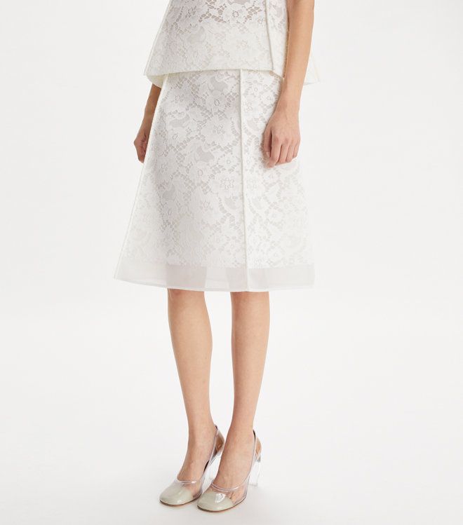 Tory Burch - Chân váy phối dây ren