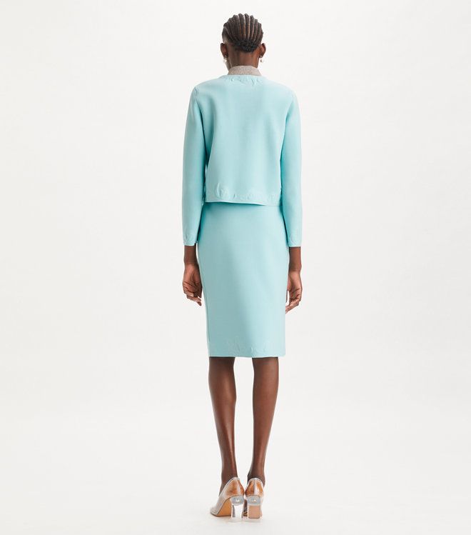 Tory Burch - Áo Kendra Embossed Cardigan