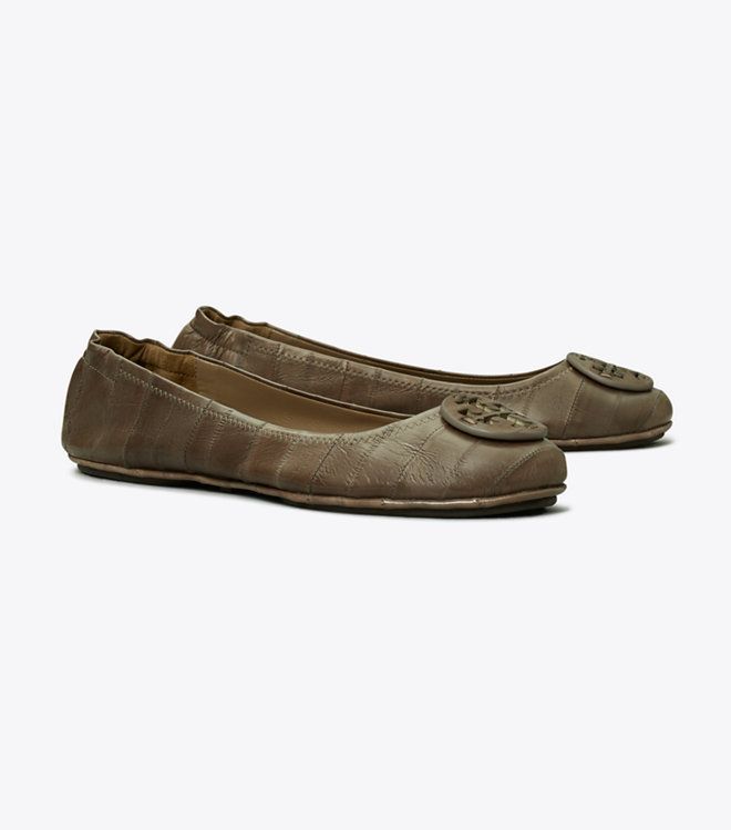 Giày Minnie Travel Ballet With Leather Logo