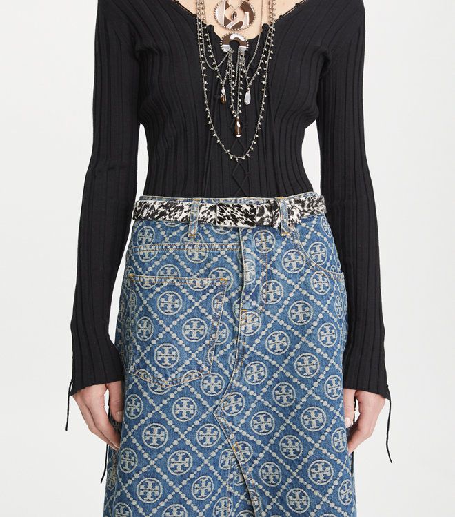 Tory Burch - Thắt lưng Plate Belt