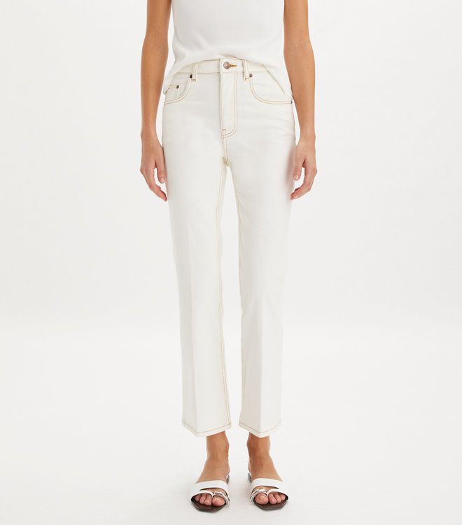 Tory Burch - Quần Cropped Flare Jean