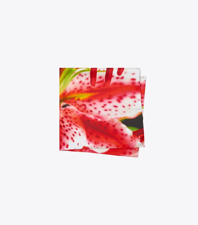 Tory Burch - Khăn Lily Silk Square Scarf