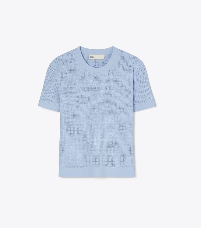 Tory Burch - Áo len họa tiết T Monogram