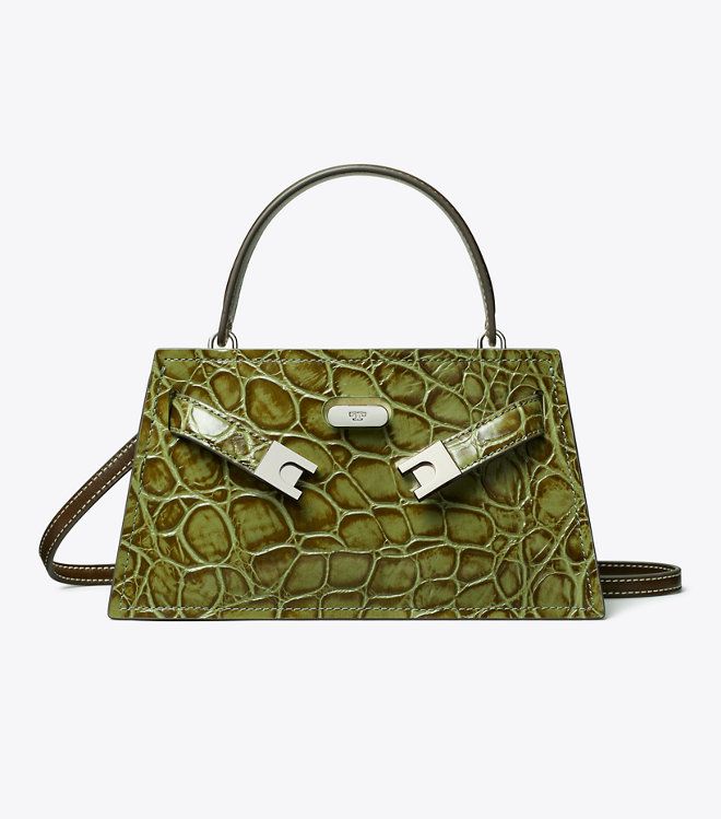 Tory Burch - Túi Petite Lee Radziwill Croc Bag