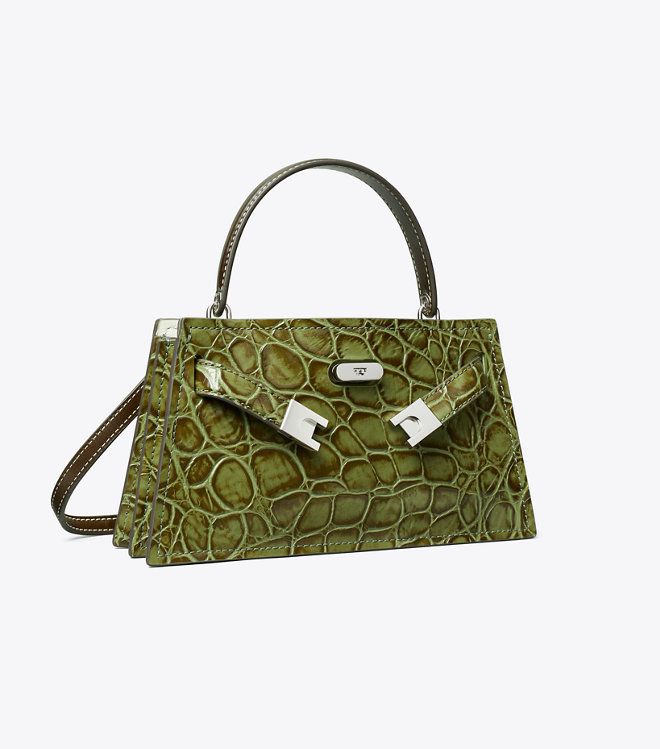 Túi Petite Lee Radziwill Croc Bag