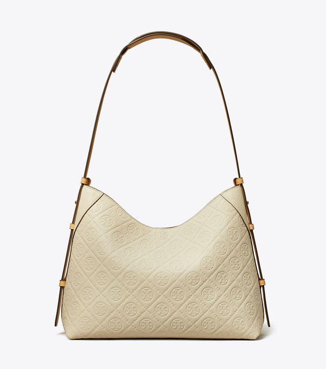 Tory Burch - Túi đeo chéo T Monogram Pebbled
