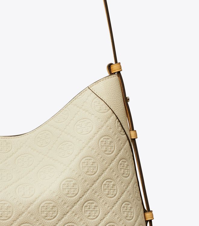 Tory Burch - Túi đeo chéo T Monogram Pebbled