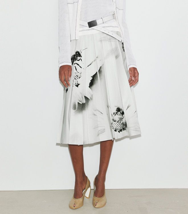 Tory Burch - Chân váy vải twill in họa tiết