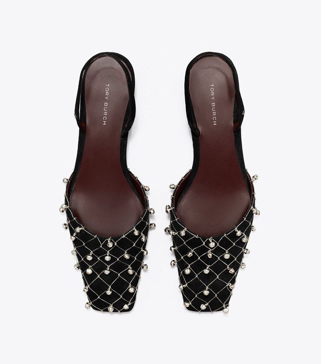 Tory Burch - Giày slingback Bell