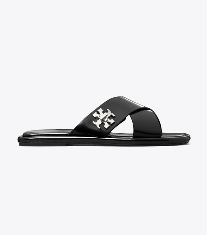 Tory Burch - Dép T Lock Cross Band Slide