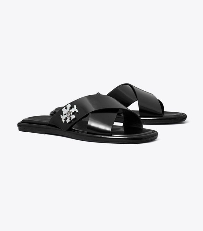Dép T Lock Cross Band Slide