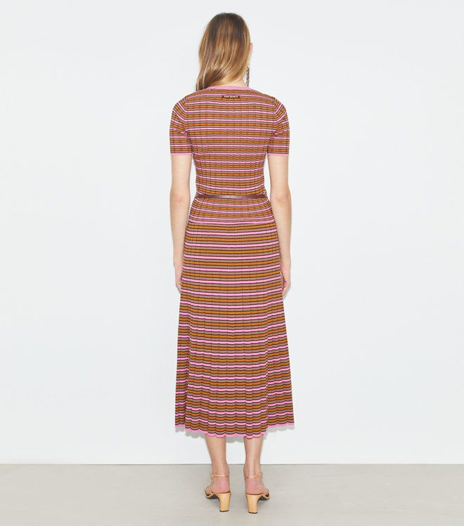 Tory Burch - Chân Váy Striped Cotton Skirt