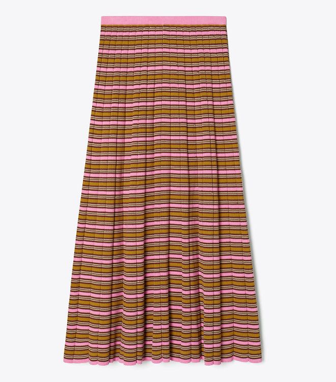Tory Burch - Chân Váy Striped Cotton Skirt