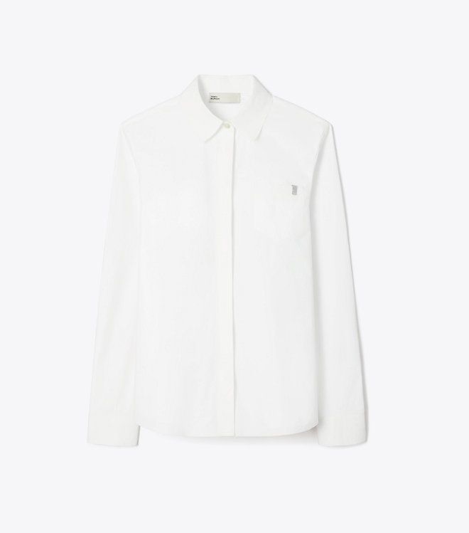 Tory Burch - Áo Poplin cotton