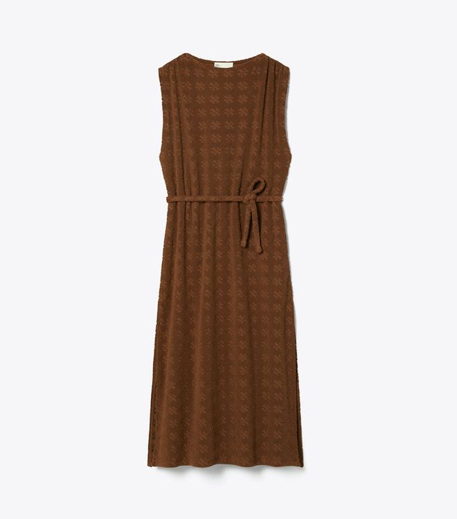 Tory Burch - Đầm maxi Terry Jacquard