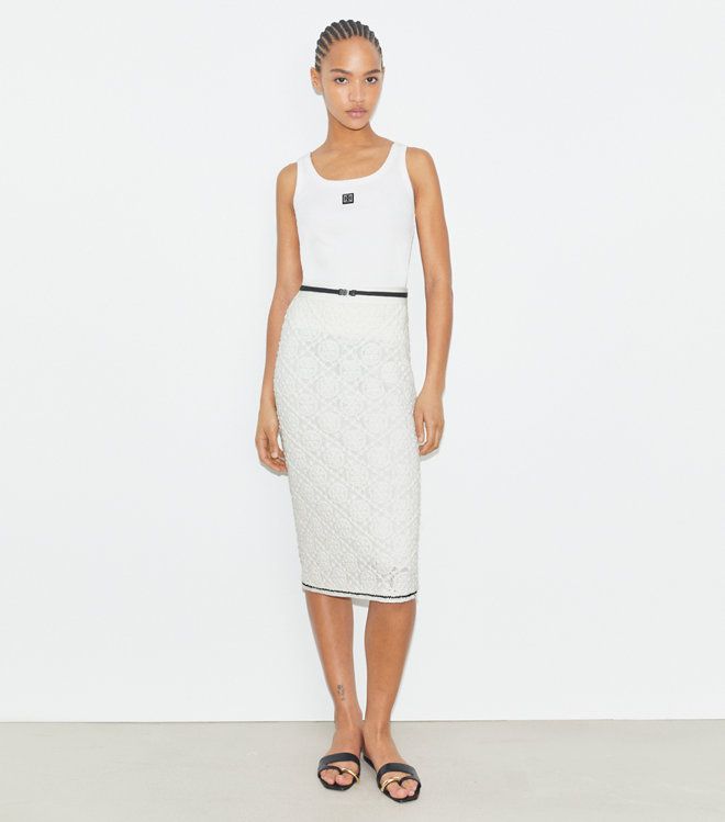 Chân Váy Logo Lace Skirt