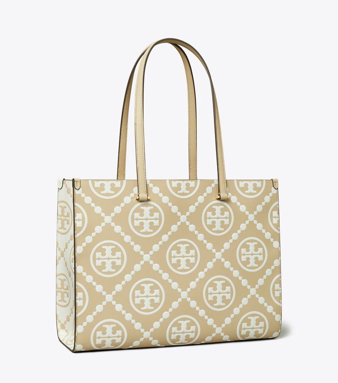 Túi T Monogram Contrast Embossed Tote