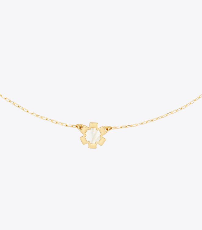 Tory Burch - Dây chuyền ngọc trai Forget Me Not