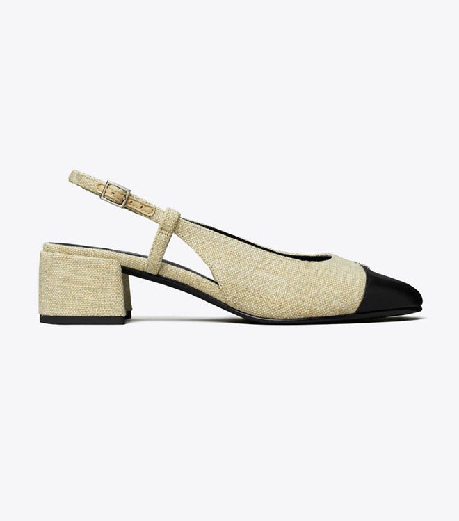Tory Burch - Giày slingback Cap-Toe