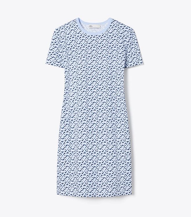 Đầm T-Shirt cotton in họa tiết
