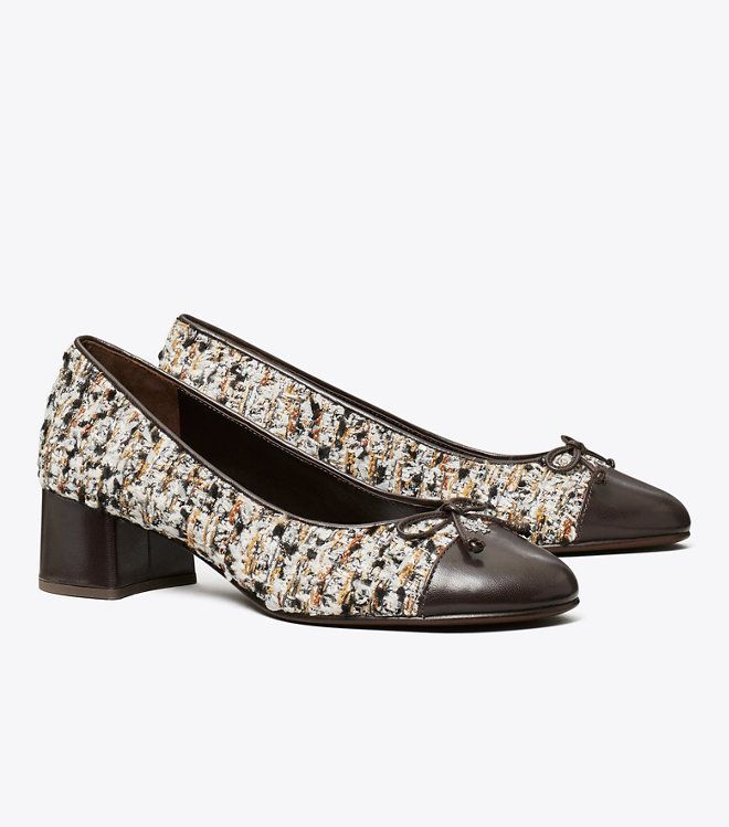 Giày cao gót Cap-Toe