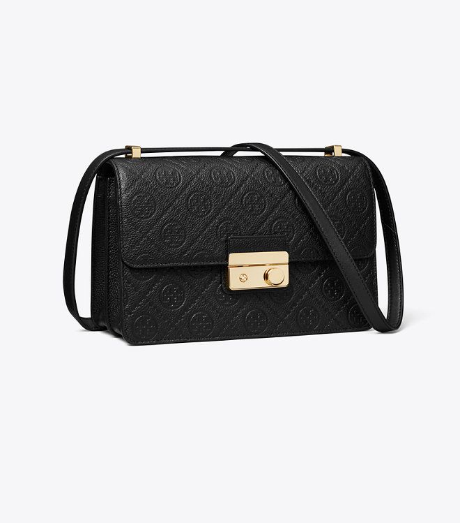 Tory Burch - Túi đeo vai T Monogram Pebbled